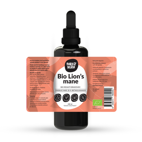 Bio Lion's Mane - tekoči ekstrakt