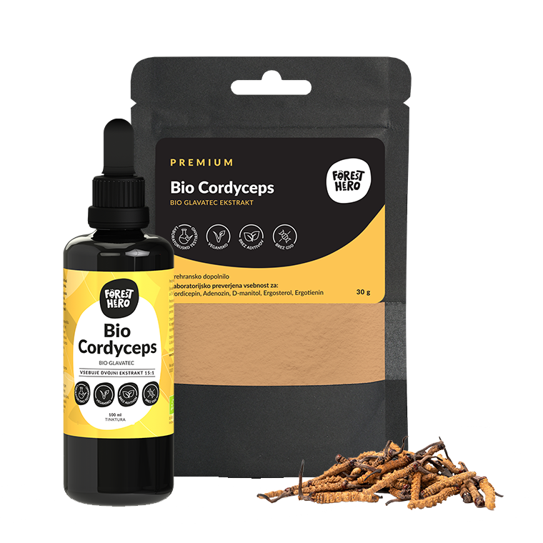 Cordyceps (glavatec) — Bio ekstrakti
