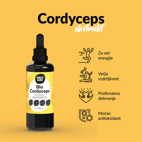 Bio Cordyceps - tekoči ekstrakt