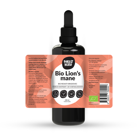 Bio Lion's Mane - ekstrakt tinktura