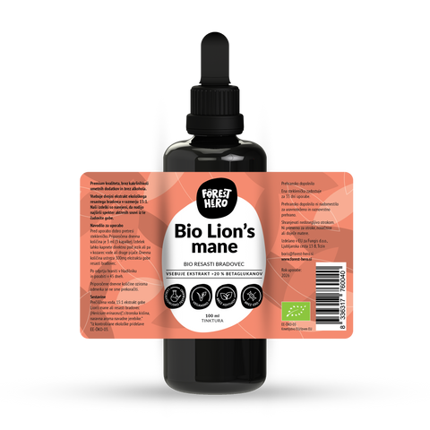 Bio Lion's Mane - ekstrakt tinktura