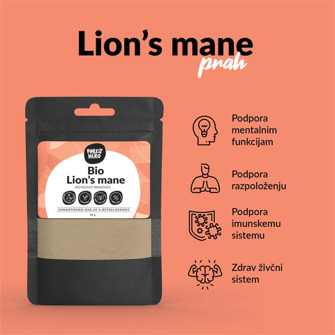 Bio Lion's Mane - v prahu