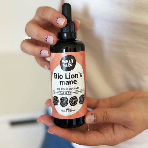 Bio Lion's Mane - ekstrakt tinktura